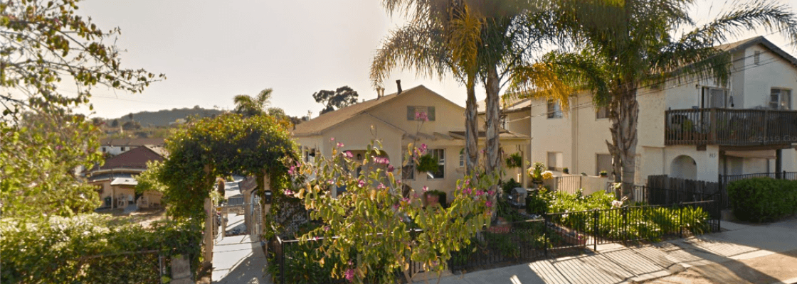 809-811 Olive Street Exterior